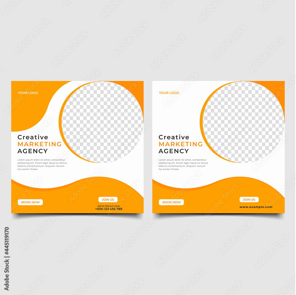 creative digital business agency social media post template design. banner promotion. corporate advertising creative digital business agency social media post template design. banner promotion. corporate advertising
