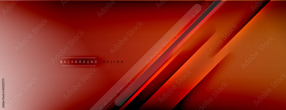 Abstract background. Shadow lines on bright shiny gradient background. Abstract background. Shadow lines on bright shiny gradient background.