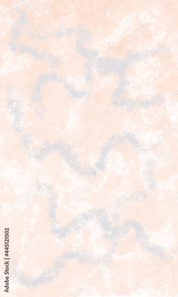 Fototapeta premium orange abstract watercolor background with gray stripes