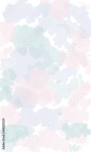 abstract watercolor background turquoise blue pink color