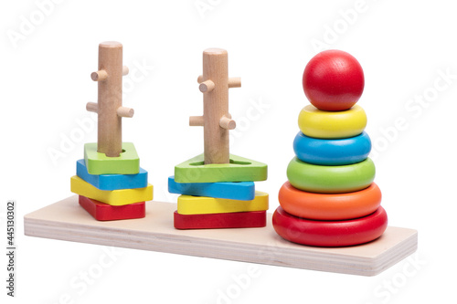 Childs wooden multi-colored toy