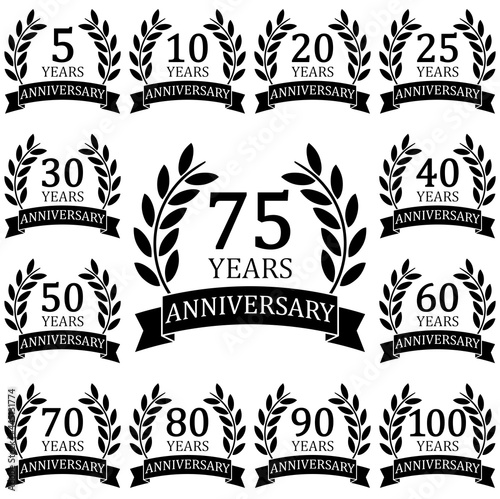 laurel wreath collection for jubilee years