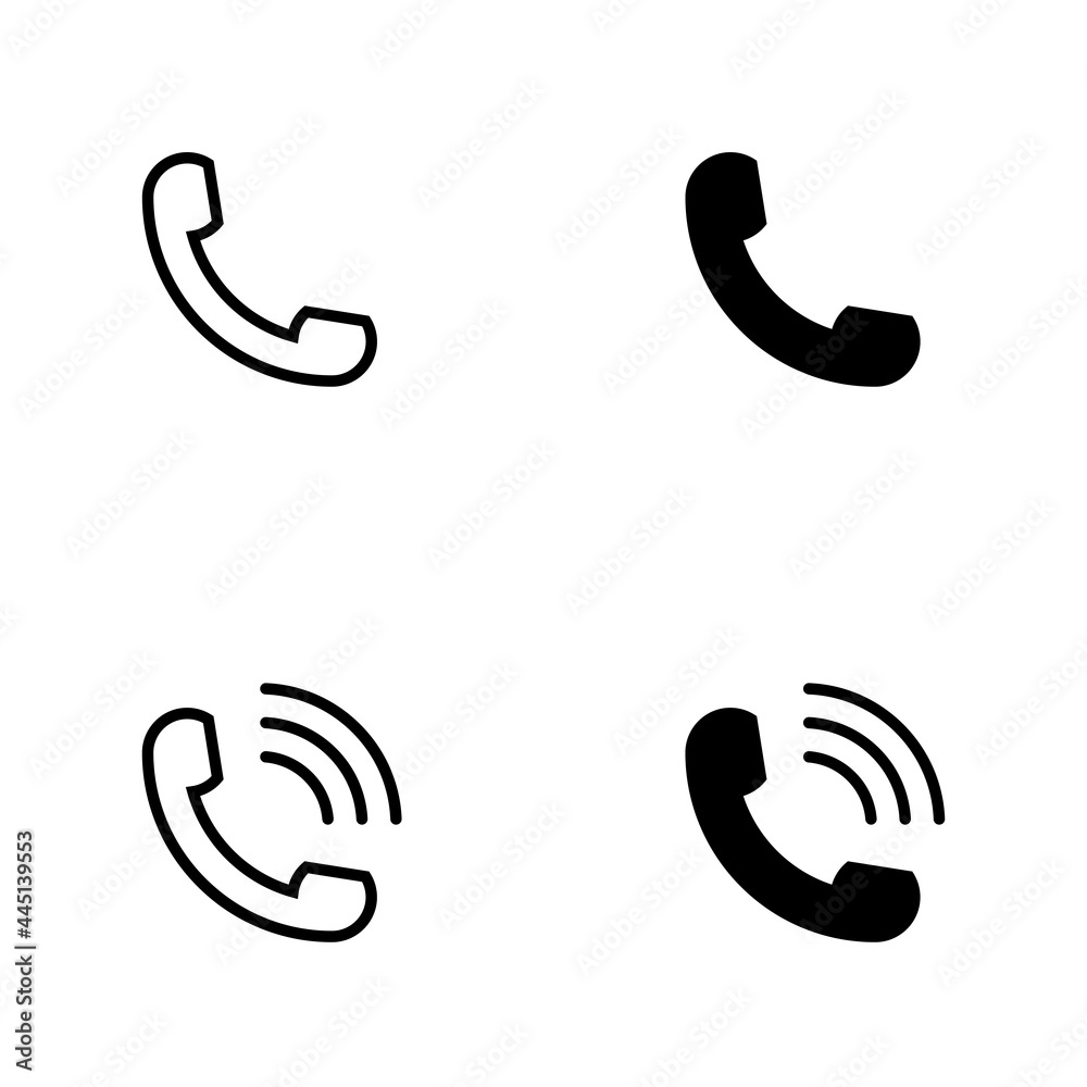 Phone icon, call icon