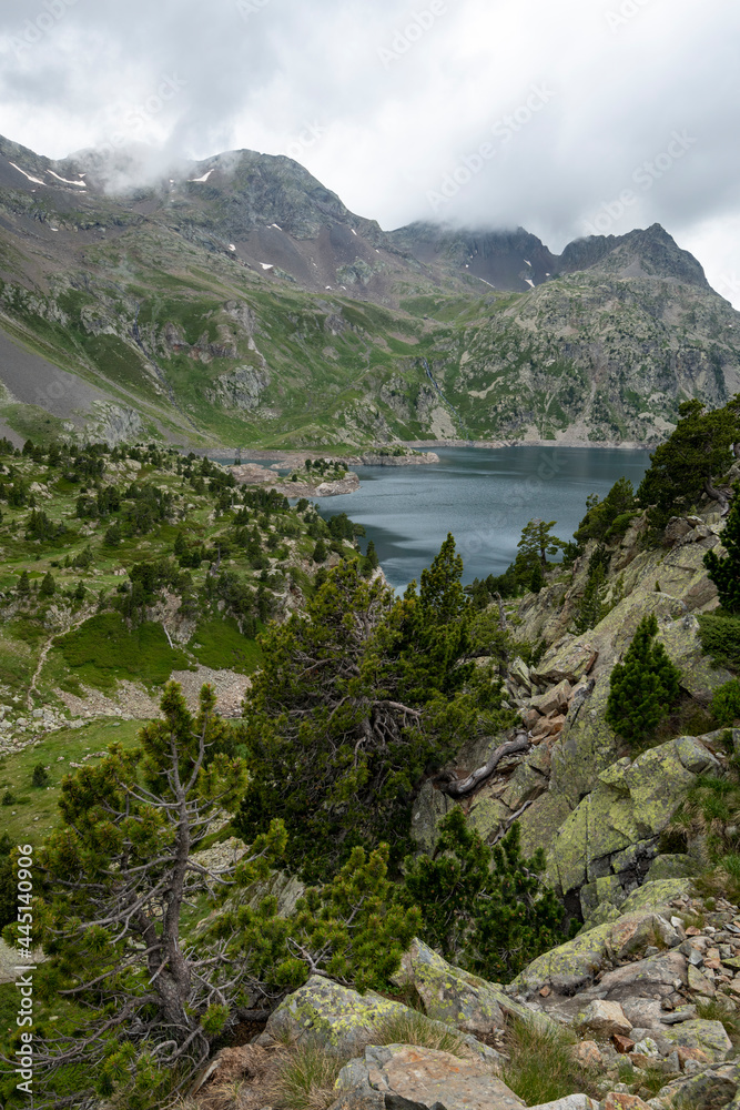 Arriel Lake, Aragon Pyrenees, Respomuso Valley, Tena Valley, Huesca Province, Aragon, Spain