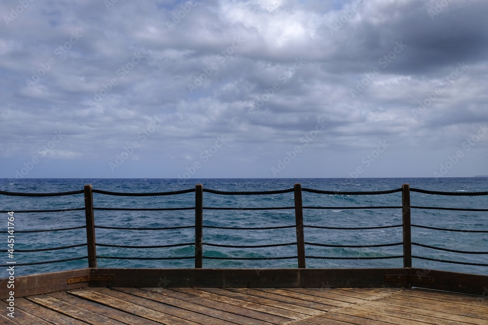 mediterranean sea, walkway into the sea, Sicily mediterranean sea, walkway into the sea, Sicily