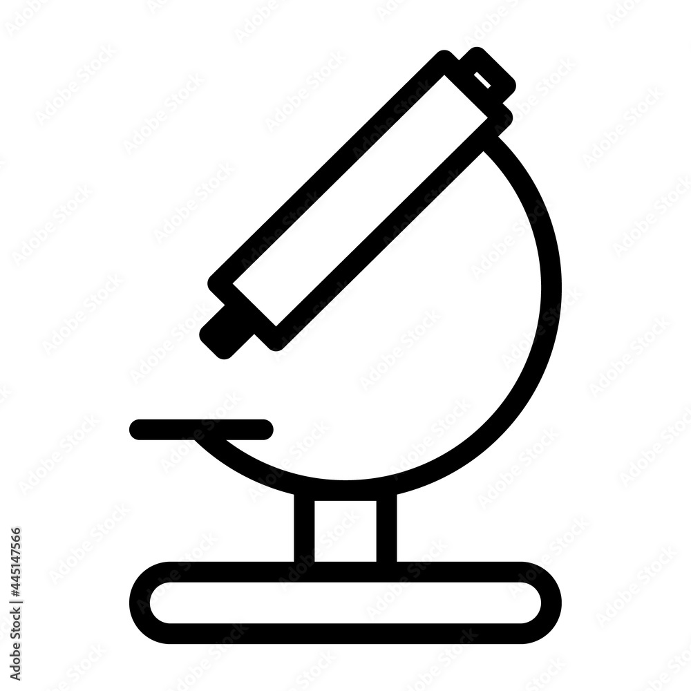 Vector Icons Microscope Lineal Style. Pixel Perfect and Editable Stroke. Vector Icons Microscope Lineal Style. Pixel Perfect and Editable Stroke.