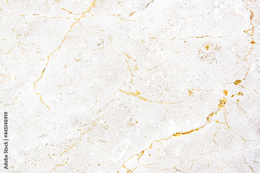 Naklejka premium Close up of a white marble textured wall