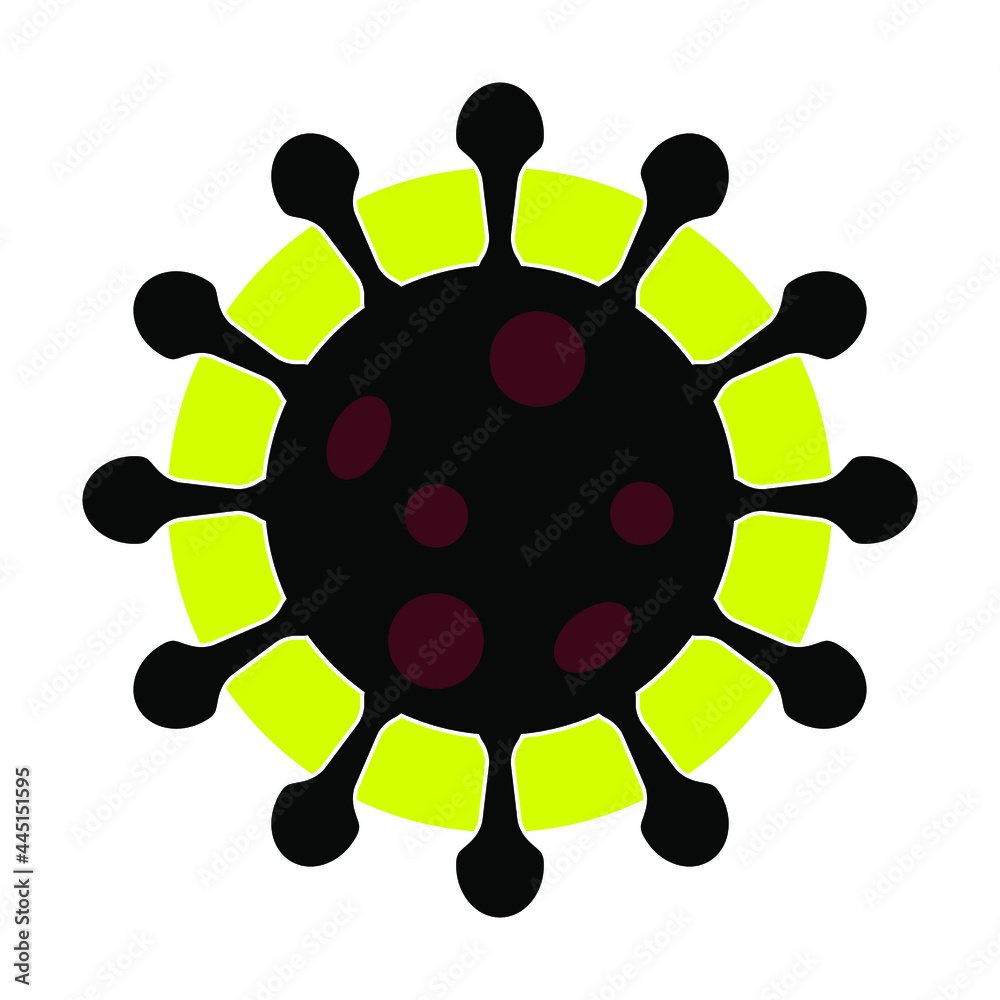 Coronavirus Bacteria Cell Icon, 2019-nCoV, Covid-2019, Covid-19 Novel Coronavirus Bacteria. No Infection and Stop Coronavirus Concepts. Dangerous Coronavirus Cell in China, Wuhan. Isolated Vector Icon Coronavirus Bacteria Cell Icon, 2019-nCoV, Covid-2019, Covid-19 Novel Coronavirus Bacteria. No Infection and Stop Coronavirus Concepts. Dangerous Coronavirus Cell in China, Wuhan. Isolated Vector Icon