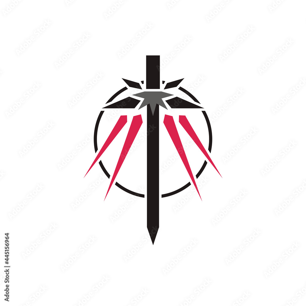 sword logo - vector illustration - best for your business mascot - premium sword logo - vector illustration - best for your business mascot - premium