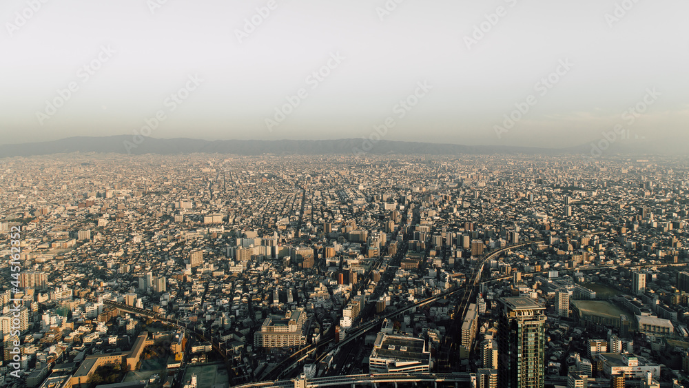 View of the city, Japan