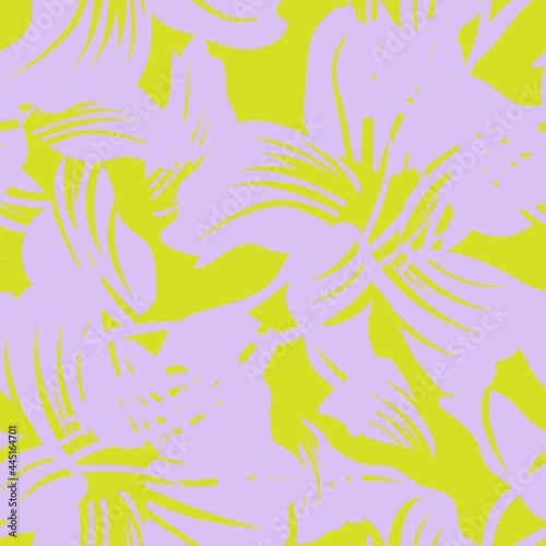 Pastel Floral Seamless Pattern Background