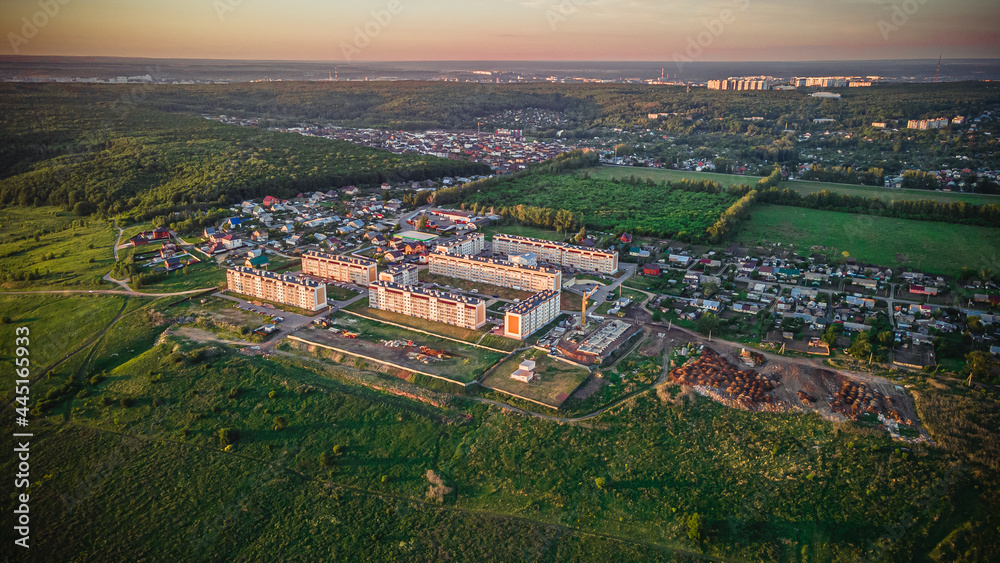 new buildings on the outskirts of Penza new buildings on the outskirts of Penza