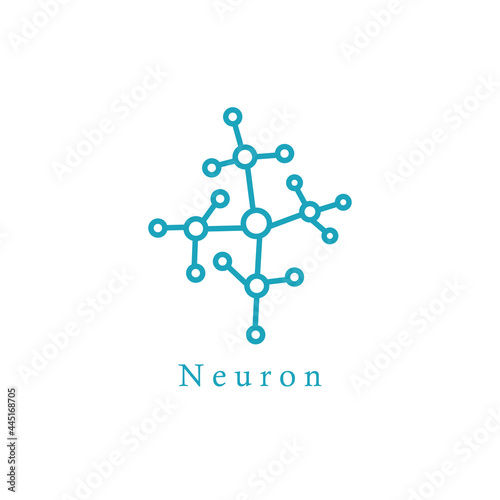 abstract business logo design, Neuron logo design inspiration or Coral Seaweed