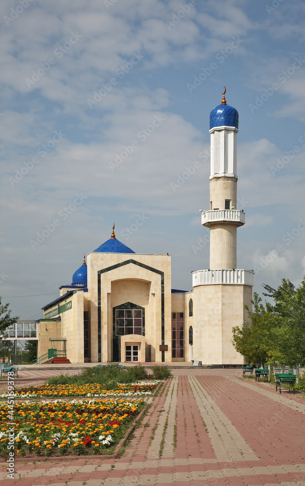 Central Mosque No. 1 in Karaganda. Kazakhstan