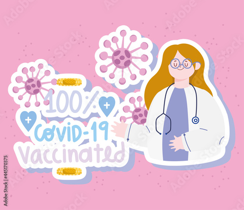 vaccinated for covid 19