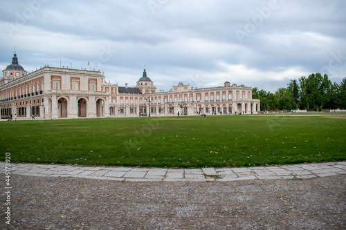 Obraz na płótnie Aranjuez palace and real garden w salonie