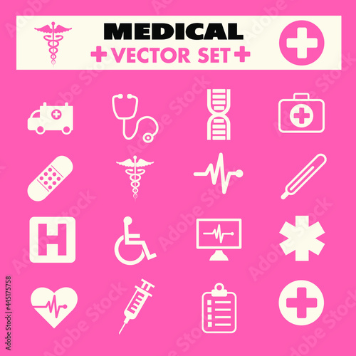 Medical Vector Icons Set