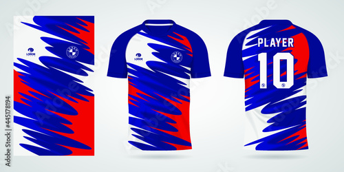 sports jersey template for team uniforms and Soccer t shirt design