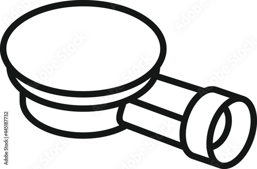 shower tray waste icon