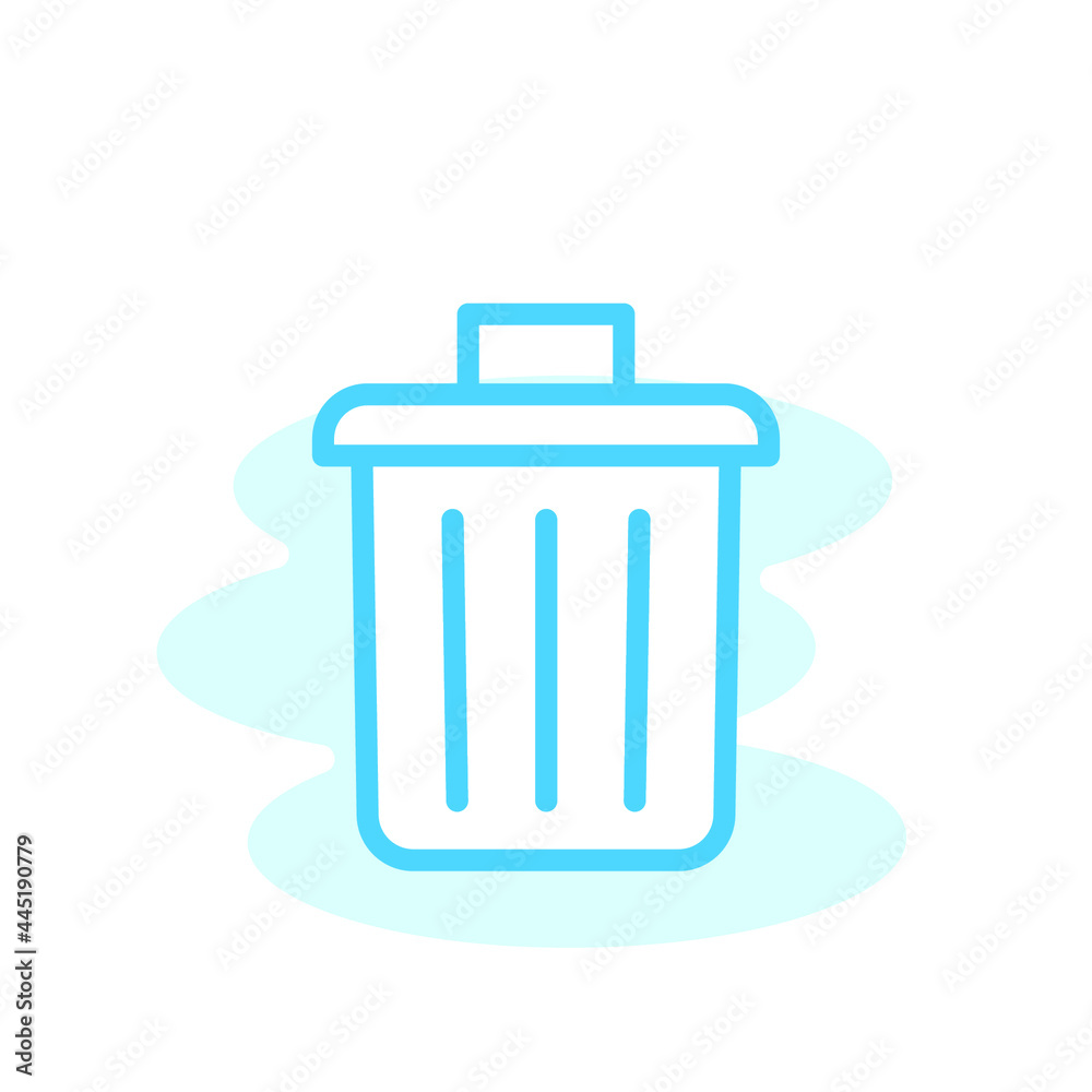Illustration Vector Graphic of Recycle Bin icon Illustration Vector Graphic of Recycle Bin icon