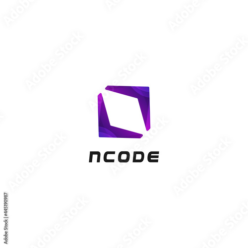 Free Download Abstract Simple Clean Code Symbol Logo Design Template - GFXLoad