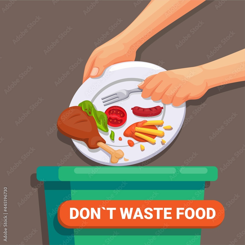 Don`t Waste Food, world food day and International Awareness Day on