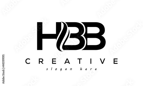 HBB creative luxury logo design photo