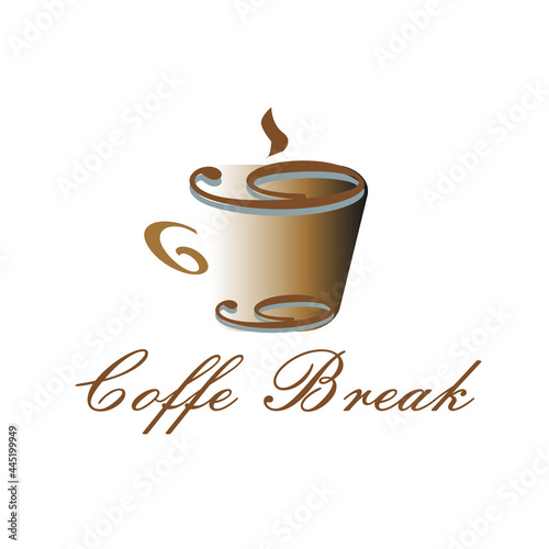the right hangout place for coffee break cafe, suitable as an icon for your favorite cafe or great business anywhere