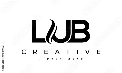 LUB creative luxury logo design photo