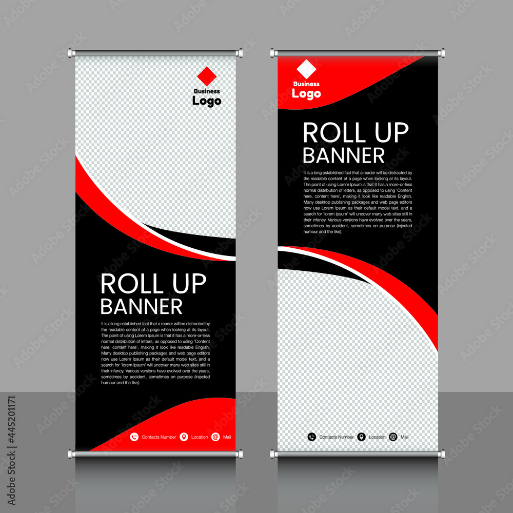 roll up banner, brochure, flyer, banner design, industrial, company, template, vector, abstract, line pattern background, modern x-banner, pull-up banner,  rectangle size banner.