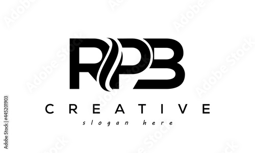 RPB creative luxury logo design photo