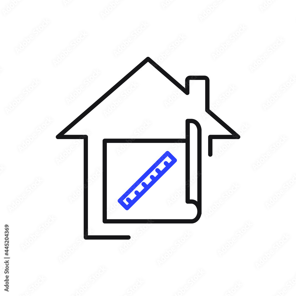 home improvement icons symbol vector elements for infographic web