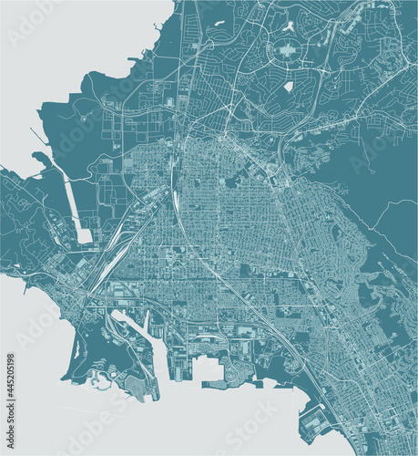 map of the city of Richmond, USA