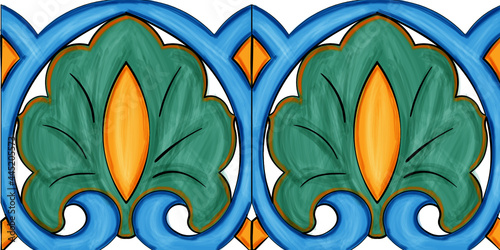 Ceramiche artistiche di Caltagirone Sicilia Italia Mattonelle Scala Matrice Scala Maria Santissima del Monte	