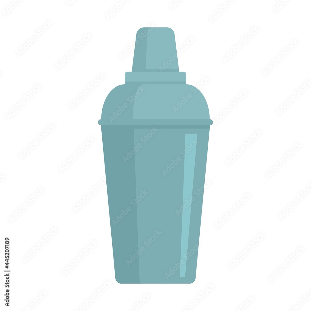 Bar shaker icon flat isolated vector Bar shaker icon flat isolated vector
