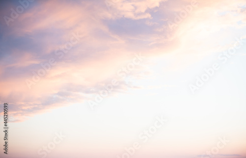 Ethereal clouds and heavenly textures background, after the storm clouds © Michael Moloney