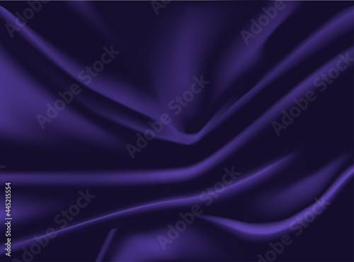 Wrinkled cloth texture. Concept 3d realism four vector object eps 10. Background for web page.