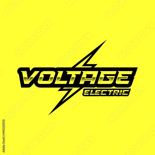 Voltage Electric logo design inspiration