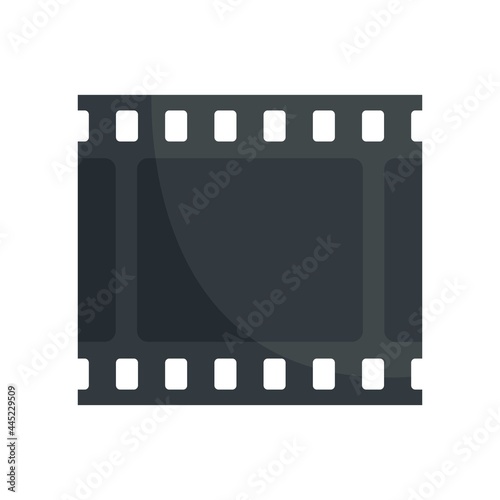 Film picture icon flat isolated vector