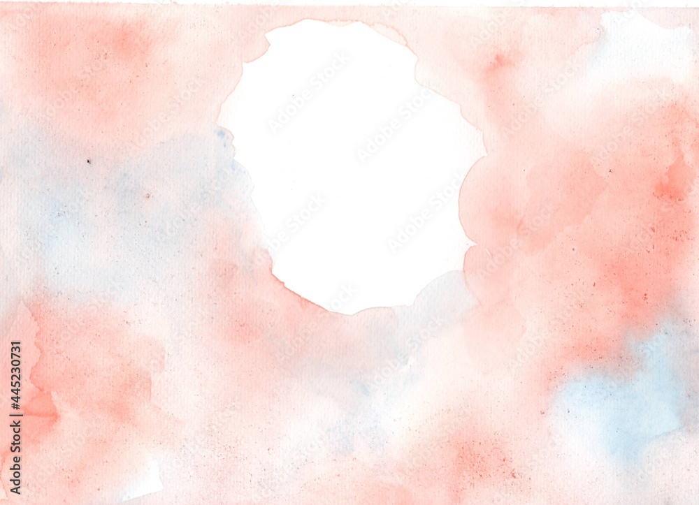 Fototapeta premium abstract watercolor background. Watercolor clouds