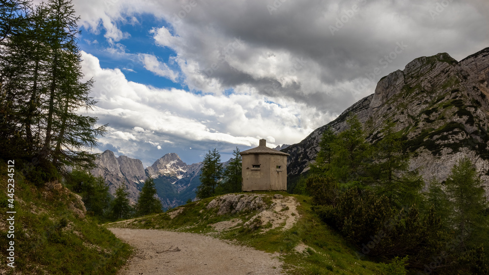 Landschaft im Triglav Nationalpark in Slowenien Landschaft im Triglav Nationalpark in Slowenien