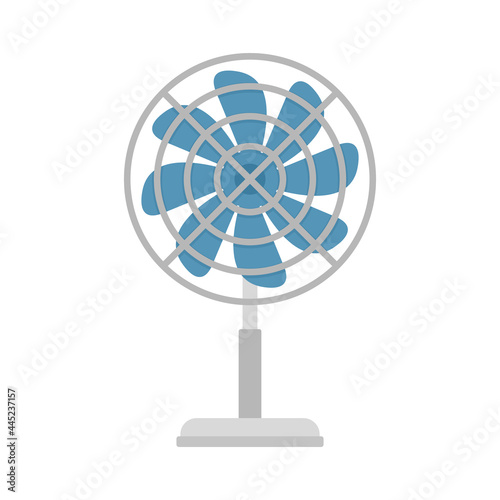 Home propeller icon flat isolated vector
