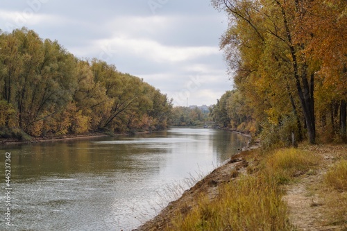 river in autumn