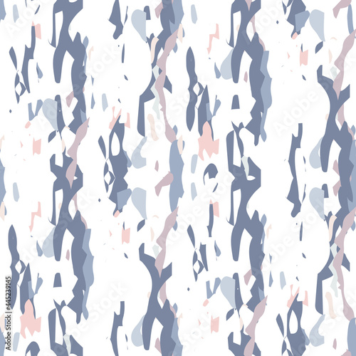 Hand Drawn, Paint Texture. Shibori Seamless