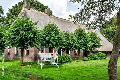 Orvelte is one of the most beautiful villages in the Netherlands and it looks like a living history book. Netherlands, Holland, Europe photo