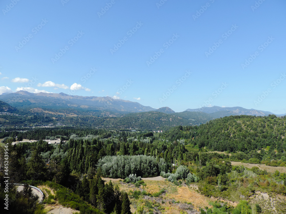 Landscape with trees Landscape with trees