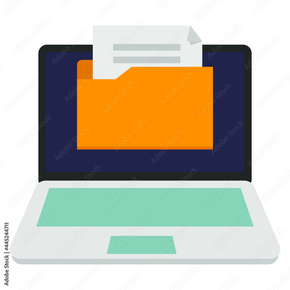 office document folder icon illustration vector graphic office document folder icon illustration vector graphic