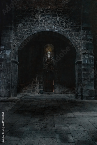 Fototapeta Naklejka Na Ścianę i Meble -  little  doorway to the church
