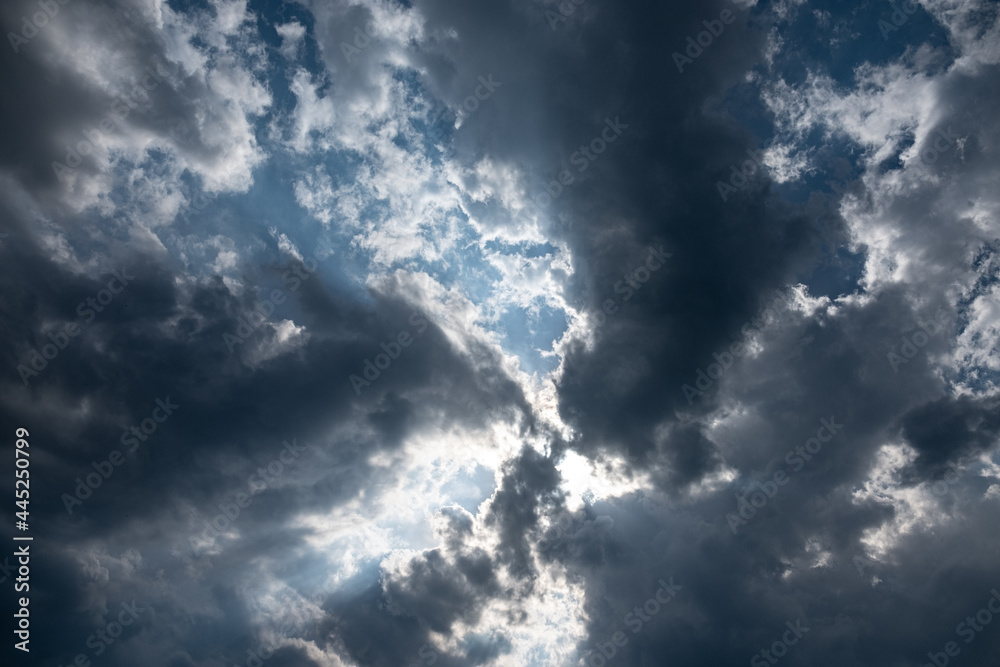 Fototapeta premium Wolken, Düster, Sturm