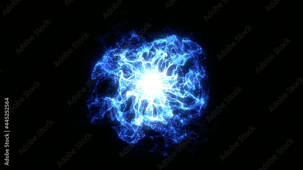 Abstract glowing plasma burst. Energy explosion flame wave Abstract glowing plasma burst. Energy explosion flame wave
